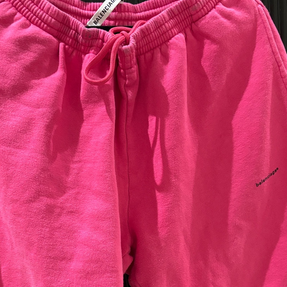 Balenciaga Pink Track Pants